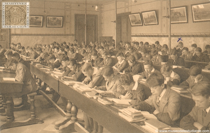 Sala de estudio de los estudiantes