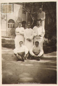 A group of medicine students of Madrid I