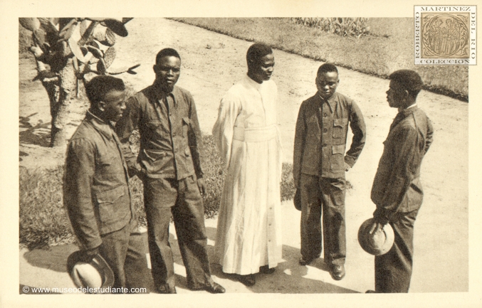 Estudiantes de filosofa y teologa del Congo