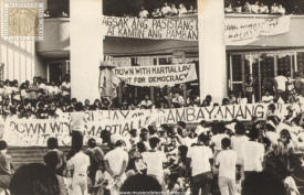 Manifestation of students in the Philippines