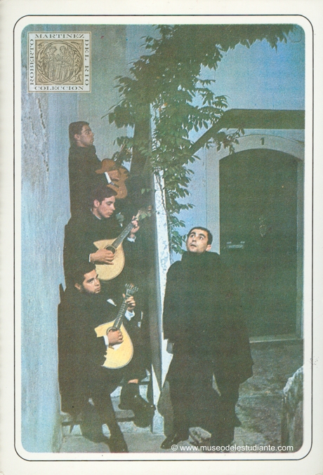 Coimbra. Serenata dada por los estudiantes