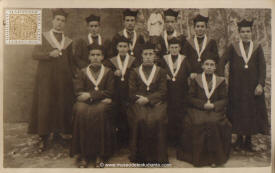 A group of seminarians