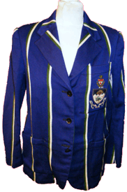 Female student's blazer at the University of Manchester