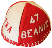 "Dink" - Beanie cap worn by a freshman student at the old Dover High School, Dover, York County, Pennsylvania