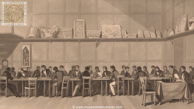 Examen de los estudiantes de la Universidad de Londres, para la matrcula, Julio, 1842