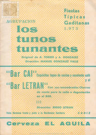 "Los Tunos Tunantes". Traditional festivals Cadiz