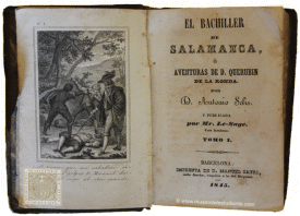 El bachiller de Salamanca, o aventuras de D. Querubín de la Ronda