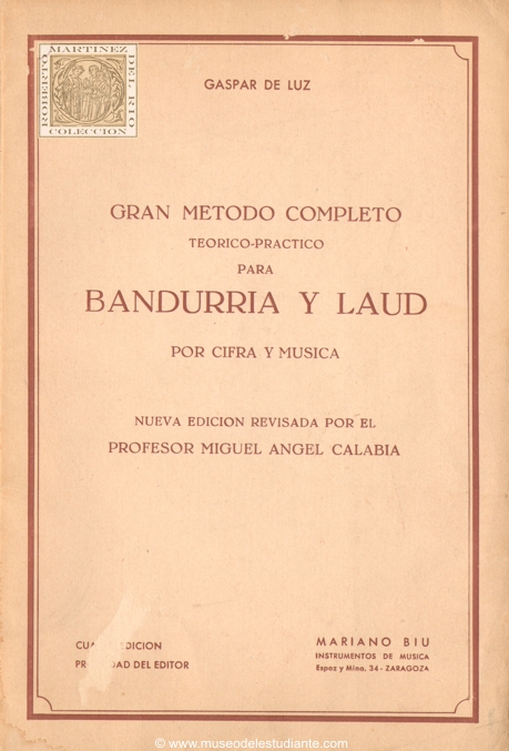 Gran mtodo completo para bandurria y lad