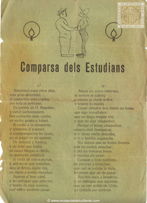 Comparsa del estudians