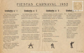 Fiestas Carnaval 1952