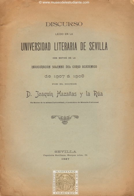La vida escolar en la Universidad de Sevilla en los siglos XVI, XVII y XVIII