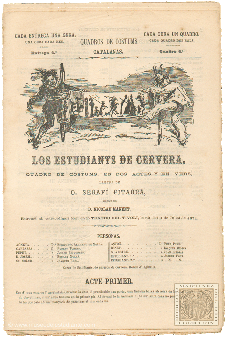 Los estudiants de Cervera