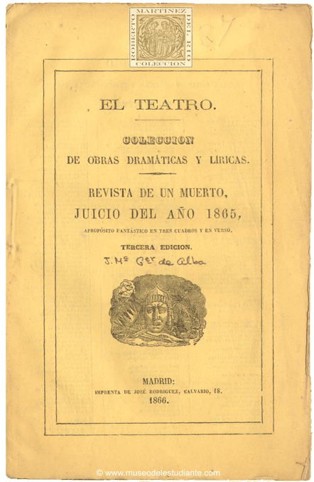 Revista de un muerto, juicio del ao 1865