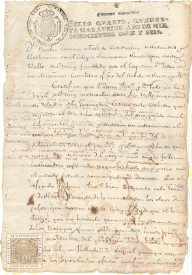 Study certificate of two students 1816