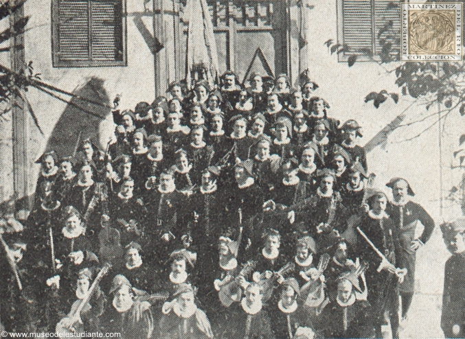 The Philharmonic, of Cordoba .- First prize in the Estudiantina competition at the Carnival of Sevilla