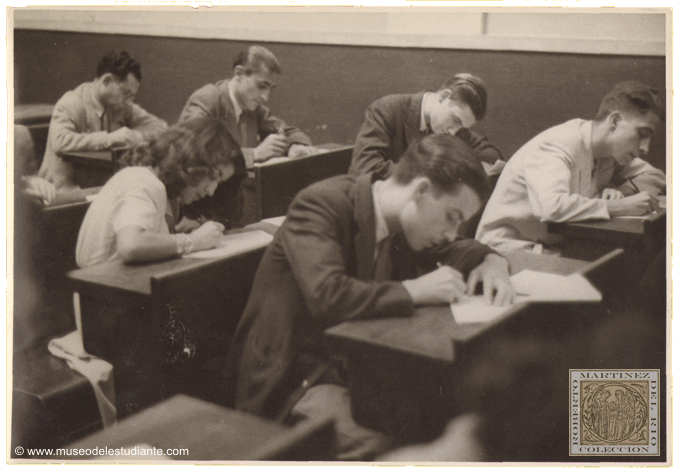 While following the controversy surrounding the State Exam, the exercises continue, and students are abstracted in their studies on the paper