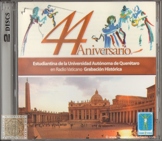 44 Aniversario. Estudiantina de la Universidad Autnoma de Quertaro en Radio Vaticano