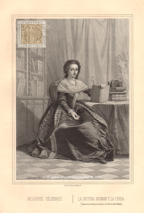 Doctor Guzmn y la Cerda, first female doctorate of Spain in the year 1785