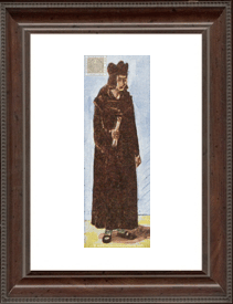 The costume of the university according to the reform of Bishop García Aznares in 1447 (masters and doctors)