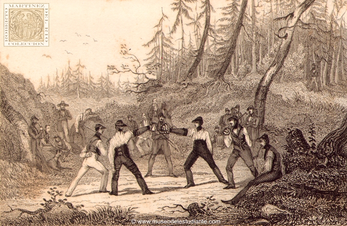 Duel in the wood