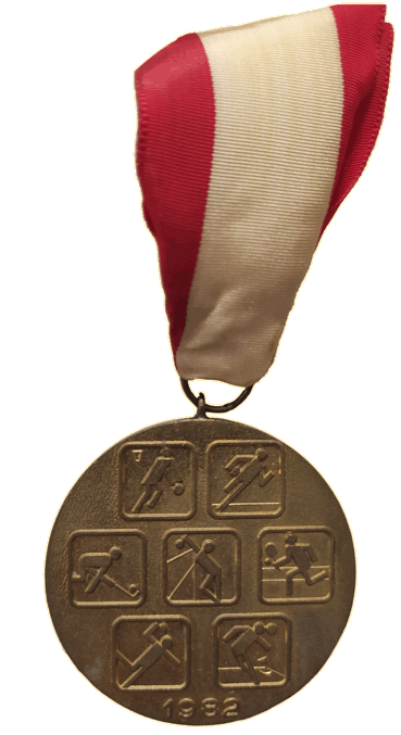 Spanish Universitary Sports Championship medal