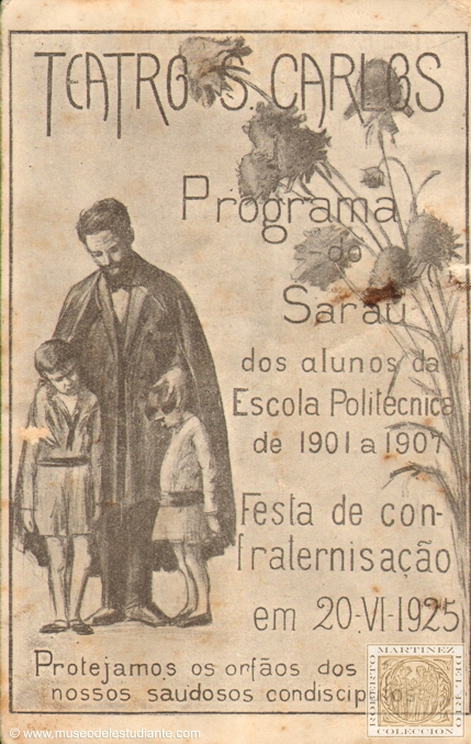 Programa do Sarau dos alunos da Escola Politecnica de 1901 a 1907