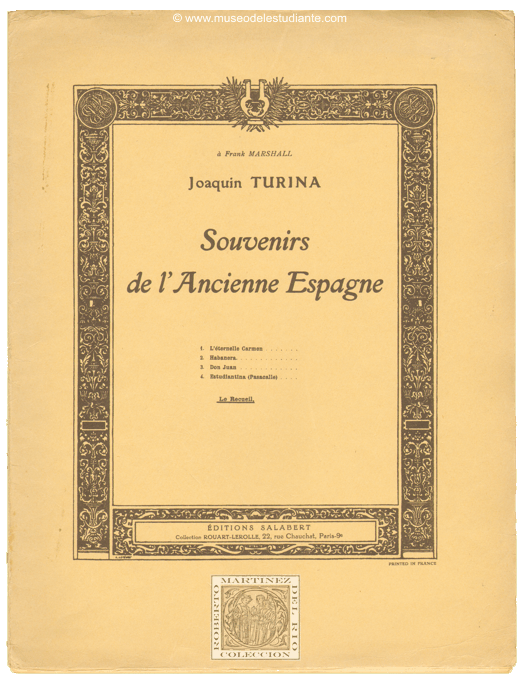 Souvenirs de l'Ancienne Espagne: Estudiantina (pasacalle)