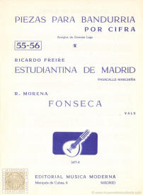 Estudiantina de Madrid - Fonseca