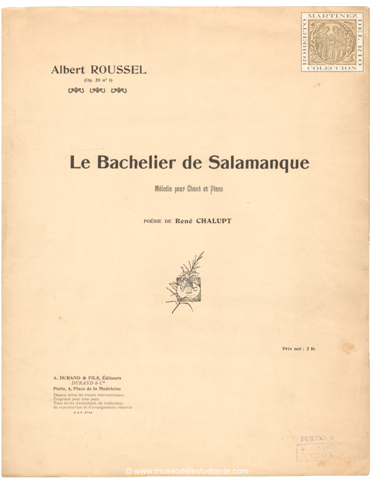 Le Bachelier de Salamanque