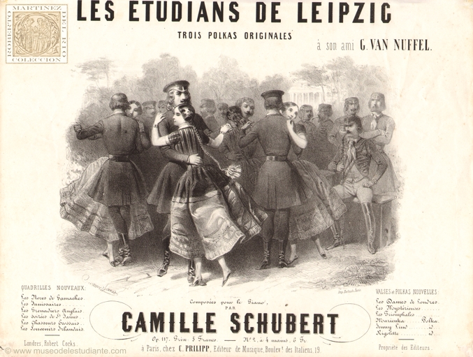 Les tudians de Leipzig