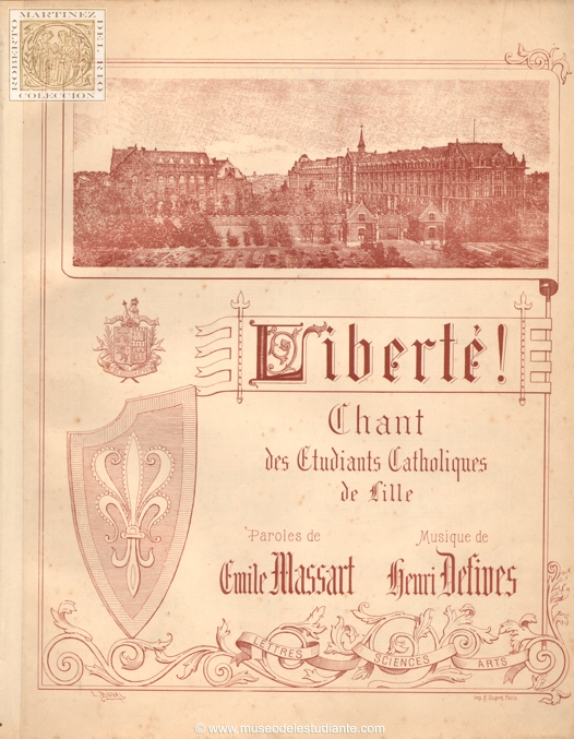 Libert! Chant des tudiants catholiques de Lille