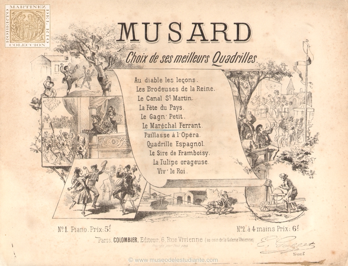 Musard. Choix de ses meilleurs Quadrilles