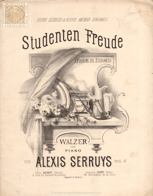 Studenten freude (Plaisirs des etudiants)