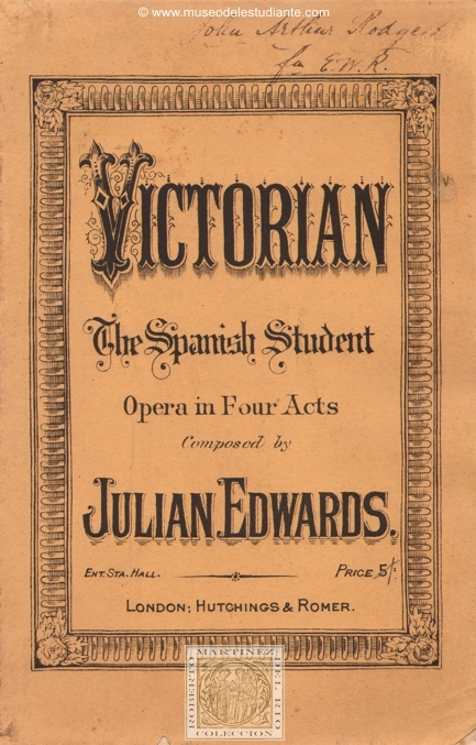 Victorian, the spanish student