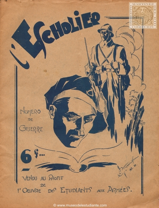 L'escholier (Numero de Guerre)