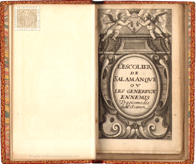 L'escolier de Salamanque ou les genereux ennemis 1655