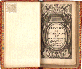 L'escolier de Salamanque ou les genereux ennemis 1655