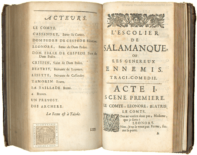 L'escolier de Salamanque ou les genereux ennemis